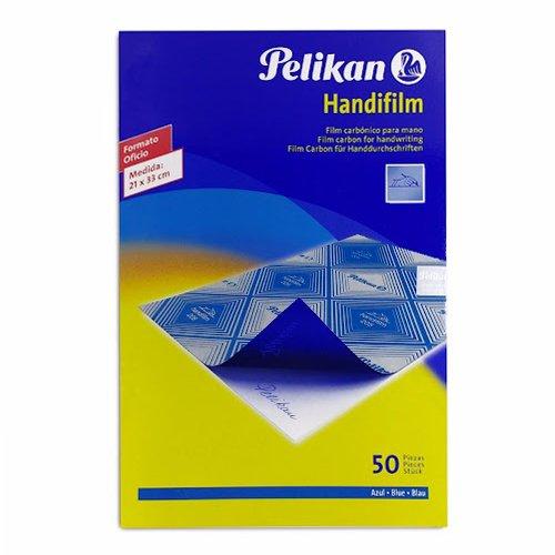 CARBONICO AZUL  X50 HOJAS  PELIKAN 
