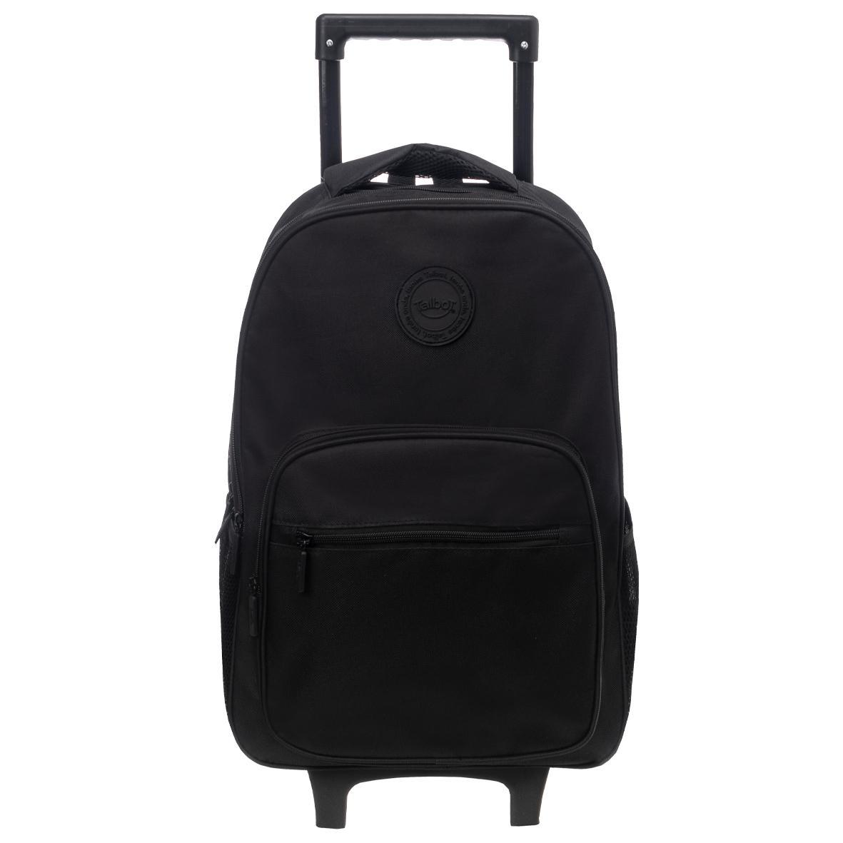 MOCHILA TALBOT CARRO KART NEGRO (COD.7299 ) 43X32X21CM 23 LITROS 4 CIERRES 2 BOLSILLOS