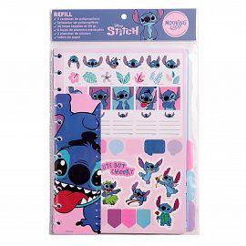 SET REPUESTOS P/CUADERNO MOOVING LOOPS STITCH A5 (1724244)