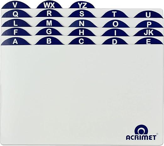 INDICE PARA FICHERO Nº2 ACRIMET 