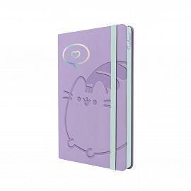CUADERNO MOOVING NOTES PUSHEEN A5 X 80 HJS RAYADO (1246207)
