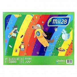 BLOCK DE DIBUJO Nº6 COLOR MIL 28
