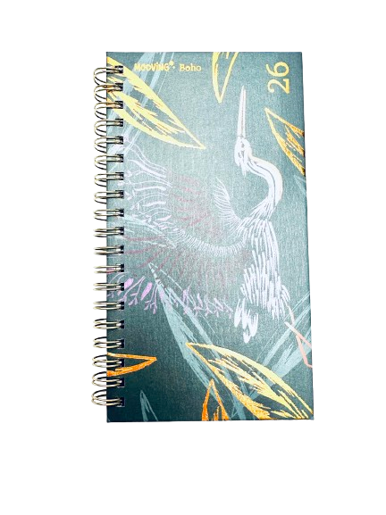 AGENDA POCKET ESPIRALADA BOHO V 2026 MOOVING (14092102) 