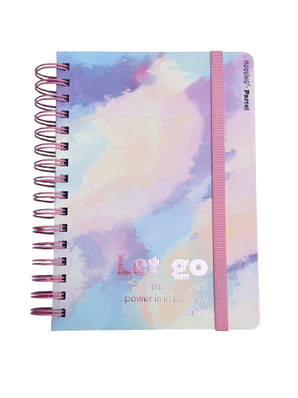 AGENDA DIARIA 15X21 PASTEL  LET GO  MOOVING (1405210)