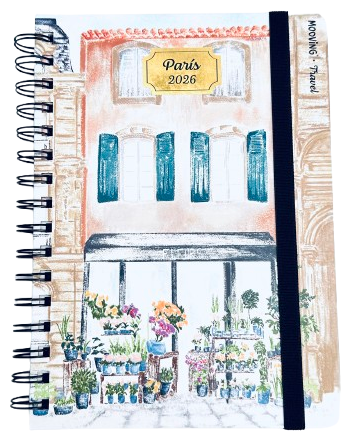 AGENDA SEMANAL  15 X 21 TRAVEL PARIS   MOOVING (1404105) 2026