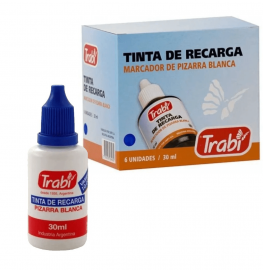 TINTA PARA MARCADOR DE PIZARRA  BLANCA TRABI