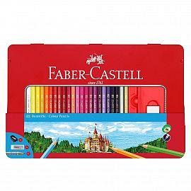 LAPICES DE COLORES FABER CASTELL X 48 LARGOS (LATA) (115888)