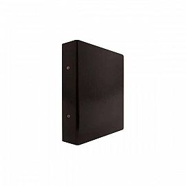 Carpeta Fibra Negra Esquelita 30 avios
