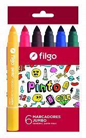 MARCADOR FILGO ESCOLAR JUMBO X6U. (CMJ-E6-SUR)