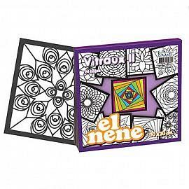 BLOCK EL NENE MANDALAS VITREAUX 20 X 20 X 24 HJS.