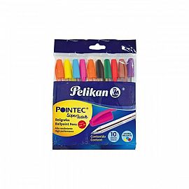 Bolígrafo Pelikan Pointec x 10 unidades