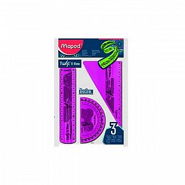 SET GEOMETRIA X3 FLEXIBLE MAPED 