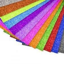 GOMA EVA CON GLITTER X10 A4 REXON 