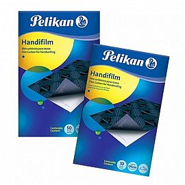 PAPEL CARBONICO X10 AZUL PELIKAN 