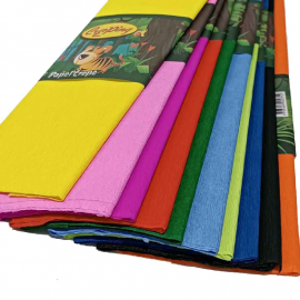PAPEL CREPE VARIOS COLORES CREPING /LUMA /MURESCO 