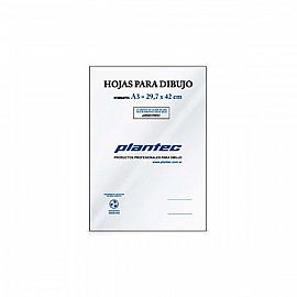 PAPEL DIBUJO A4 X10 106 GRS PLANTEC 