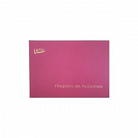 Libro de Registro de Acciones - Tapa Dura