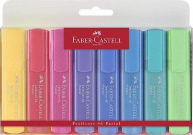 RESALTADOR CHATO T-46 X8 PASTEL FABER 