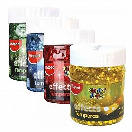 TEMPERA MAPED POTE X 200 CC. EFFECT V/COLORES