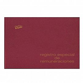 Libro de Resgitro de Remuneraciones Tapa Dura de 100 hojas 2310
