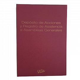 LIBRO DEP.DE ACCIONES 2313 RAB