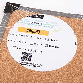 PIZARRA CORCHO 60X80 GALAXIA 