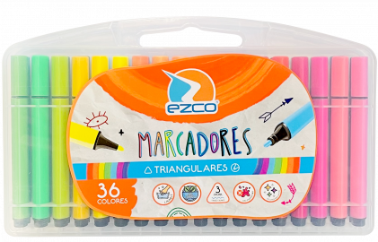 MARCADOR EZCO VALIJA TRIANGULAR X36