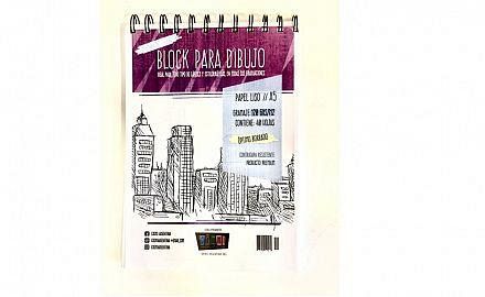 BLOCK A5  DE DIBUJO 120 GRS CROMI