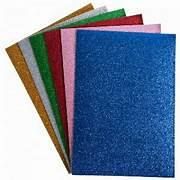 GOMA EVA GLITTER A4 X5  UNIDADES REXON 