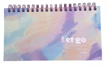 AGENDA POCKET ESPIRALADA  PASTEL LET GO   2026 MOOVING  (1409210) 