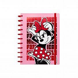 CUADERNO MOOVING LOOPS CARTA X 80HOJAS MINNIE MOUSE 