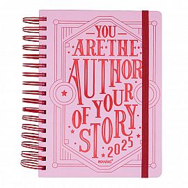 AGENDA MOOVING LIFE C/ESP. DIARIA 16 X 22 CM. (1414242)  2025