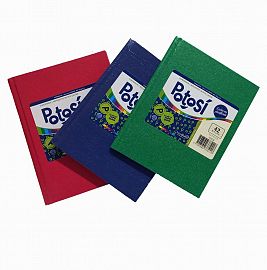 CUADERNO 16X21 TAPA DURA X42 ARAÑA POTOSI