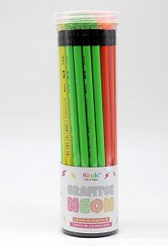 LAPIZ GRAFITO X36 FLUO  KIRUKI