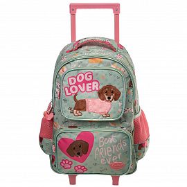 MOCHILA TALBOT CARRO SCHOOL SALCHICHA  (COD.7281 ) 45X32X21 18 