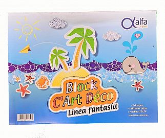 BLOCK  Nº5 CART DECO LINEA FANTASIA ALFA 