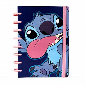 CUADERNO MOOVING LOOPS STITCH A5 X 80 HJS RAYADO (1721244)