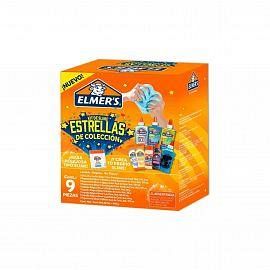 KIT ELMERS SLIME ESTRELLAS DE COLECCION X 9 PIEZAS (2190602)