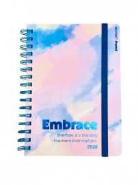 AGENDA SEMANAL 15 X 21 PASTEL EMBRACE   MOOVING (1404210) 2026